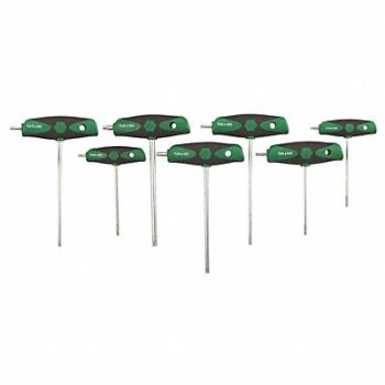 WIHA Torx Key Set T Shape 4 in to 6 in, 4NB70