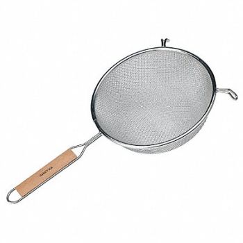 VOLLRATH Wire Strainer Fine Mesh Dia 6 1/4 In, 4NDW8