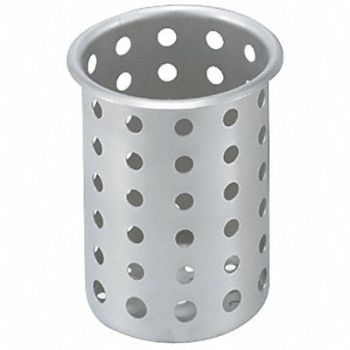 VOLLRATH Flatware Cylinder Stainless Steel, 4NCZ6