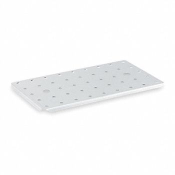 VOLLRATH False Bottom Sixth-Size 5-1/16 x 4-3/8, 4NDJ2