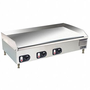 VOLLRATH Electric Flat Top Griddle 36 x 20 x 11, 4NEC2