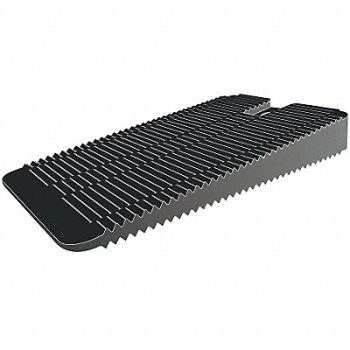 PRECISION BRAND Wedge Shims Rigid Black PK30, 4NFH9