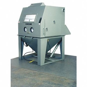 ECONOLINE Abrasive Blast Cabinet 48x48 Siphon-Feed, 4NFU3
