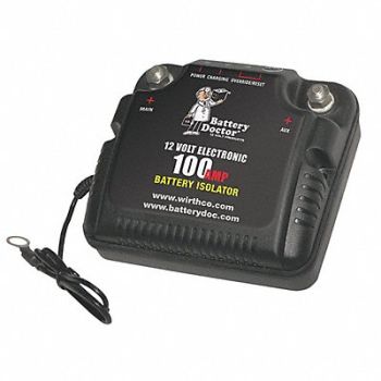 BATTERY DOCTOR Battery Isolator 150 A ABS Plastic, 4NGT5