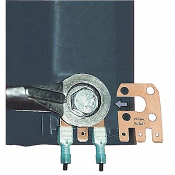 BATTERY DOCTOR Tap/Ground Frame Brass Slip On, 4NGV2
