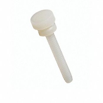 GRAINGER APPROVED Thumb Screw #6-32 Fully T Nylon 1 L PK10, 4NHV9