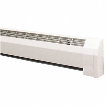 CLASSIC Bsebrd Htr Wall Trim Aluminum, 4NHX6