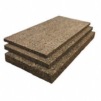 GRAINGER APPROVED Cork Sheet L 36 in Plain Backing, 4NLZ9