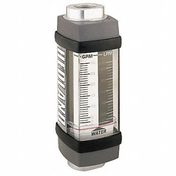 HEDLAND Flowmeter GPM/LPM 2.0 - 20 / 10-76, 4NNA9