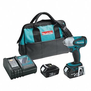 MAKITA Impact Wrench Cordless Compact 18VDC, 4NNJ4