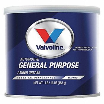 VALVOLINE Grease Extreme Pressure 1lb Dark Amber, 4NPL6