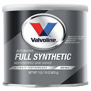 VALVOLINE Grease Ext Pres and High Temp 1lb Gray, 4NPN3