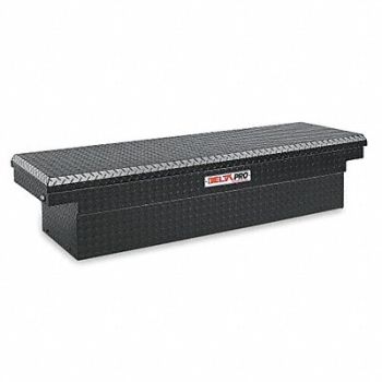 CRESCENT JOBOX Crossover Truck Box Black 70-1/4 in W, 4NY58