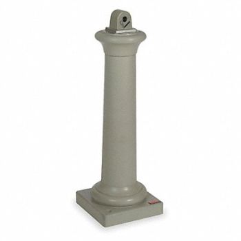 RUBBERMAID COMMERCIAL PRODUCTS D0199 Cigarette Receptacle 1 gal Sandstone, 4NY78