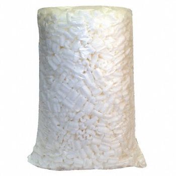 GRAINGER APPROVED Packing Peanuts Biodegradable 15 cu ft., 4NZE7