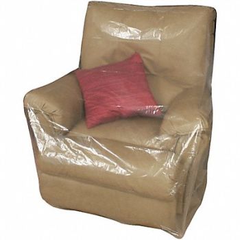 GRAINGER APPROVED Furniture Bag Chair/Recliner 1 mil PK200, 4NZG4