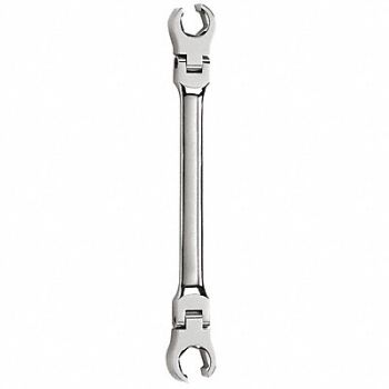 WESTWARD Flr Nt Wrench Steel Flexible6-Pnt Flr Nt, 4NZK2