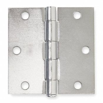 GRAINGER APPROVED Template Hinge Full Mortise 3 1/2 In, 4PA60