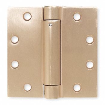 GRAINGER APPROVED Spring Hinge Steel Door Leaf 4-1/2 H, 4PA85