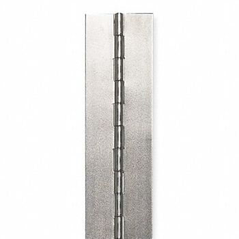 GRAINGER APPROVED Continuous Hinge Natural 6 ft L 3 in W, 4PB37