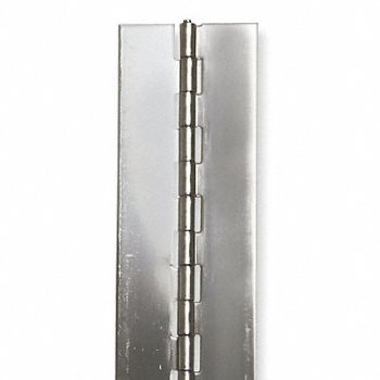 GRAINGER APPROVED Continuous Hinge Natural 6 ft L 2 in W, 4PB40