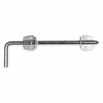 GRAINGER APPROVED Cane Bolt 1/2 in W Silver, 4PB58