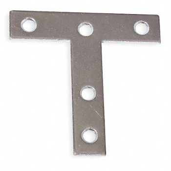 GRAINGER APPROVED T Plate Steel 3 In W, 1WDK4