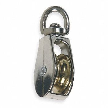 GRAINGER APPROVED Pulley Swivel Eye 1 In, 4PB89