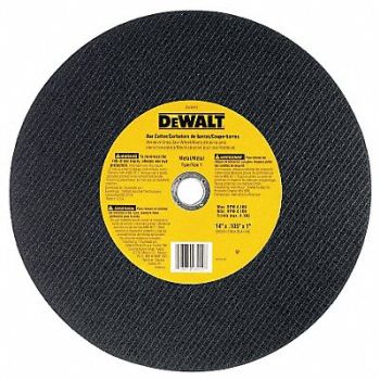 DEWALT CutOff Wheel A24T 14 x7/64 x1 4300rpm, 4PC43