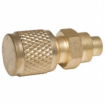 GRAINGER APPROVED 1/4 Access Valve PK6, 4PDH4