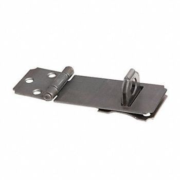 GRAINGER APPROVED Fixed Staple Hasp Natural 4 1/2 L, 4PE35