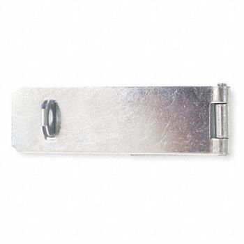 GRAINGER APPROVED Eye Hasp Steel 6 in L, 4PE43