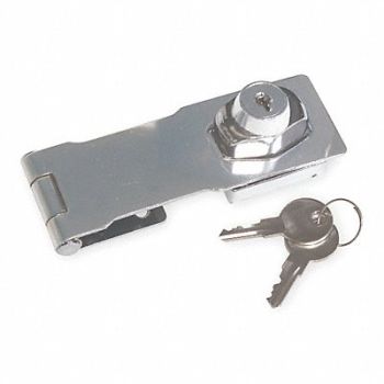 GRAINGER APPROVED Safety Hasp Steel 4-1/2 L, 4PE49