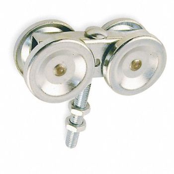 GRAINGER APPROVED 2-Wheel Bracket 600 lb Max, 4PE58
