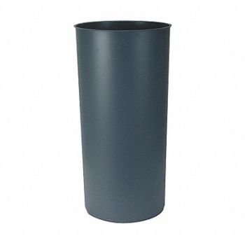 TOUGH GUY Rigid Trash Can Liner 30 H x 15 W Gray, 4PGH4