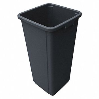 TOUGH GUY Rigid Can Liner 25 gal Gray, 4PGH7
