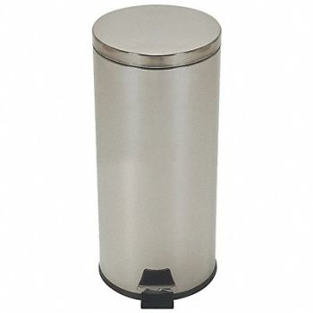 TOUGH GUY Medical Waste Container Silver 8 gal., 4PGJ3