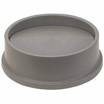TOUGH GUY Trash Can Top Drop Top Swing Gray, 4PGP7