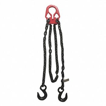 DAYTON Chain Sling G80 Adj Link Aly Stl 6 ft L, 4PGW3