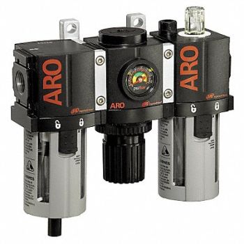 ARO FRL 3 pcs 3/4 NPT 5 micron 171 cfm, 4PJP7