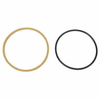 GRAINGER APPROVED PTFE Square Piston Ring Set Bore Dia 6, 4PKL5