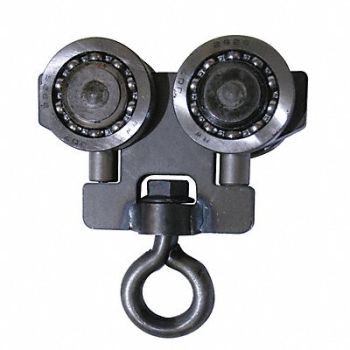 RICHARDS-WILCOX Carrier 4Wheel 250Lb Cap Tire Retread, 4PLP7