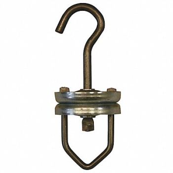 RICHARDS-WILCOX Swivel Hook 75Lb Cap, 4PLR3