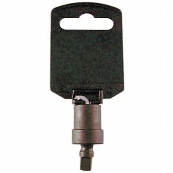 WESTWARD Impct Unvrsl Joint Steel Blk Oxd 1/4 in, 4PRE5