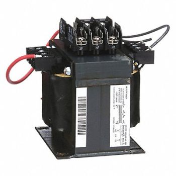 SQUARE D Control Transformer 750VA 5.73 in H, 4R928