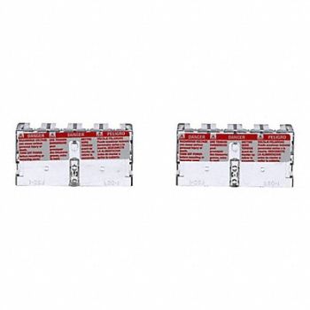 SQUARE D Terminl Cvr Cntrl Typ T/E/TF 25-200V PK2, 4R938