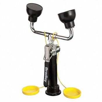 BRADLEY Dual Head Drench Hose Countertop 8 ft., 4R979