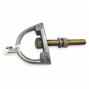 HONEYWELL MILLER Sliding Beam Clamp Anchor Reusable, 4RC55