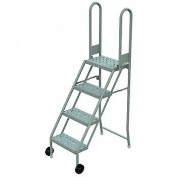 TRI-ARC Tilt and Roll Ladder Platfm 40 In H, 4RCT6