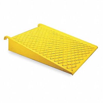 EAGLE Spill Pallet Ramp Yellow 1500 lb., 4RF65